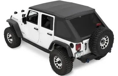 22 Jeep Wrangler Willy Sport Mopar Soft Top Kit 