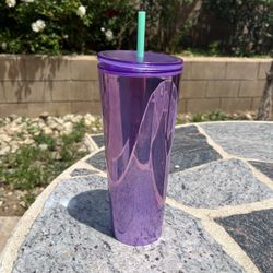 BRAND NEW Starbucks Summer 2022 Fame Purple Grape Venti 24oz Tumbler Cold Cup