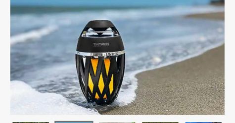 Tiki tunes Bluetooth speaker brand new