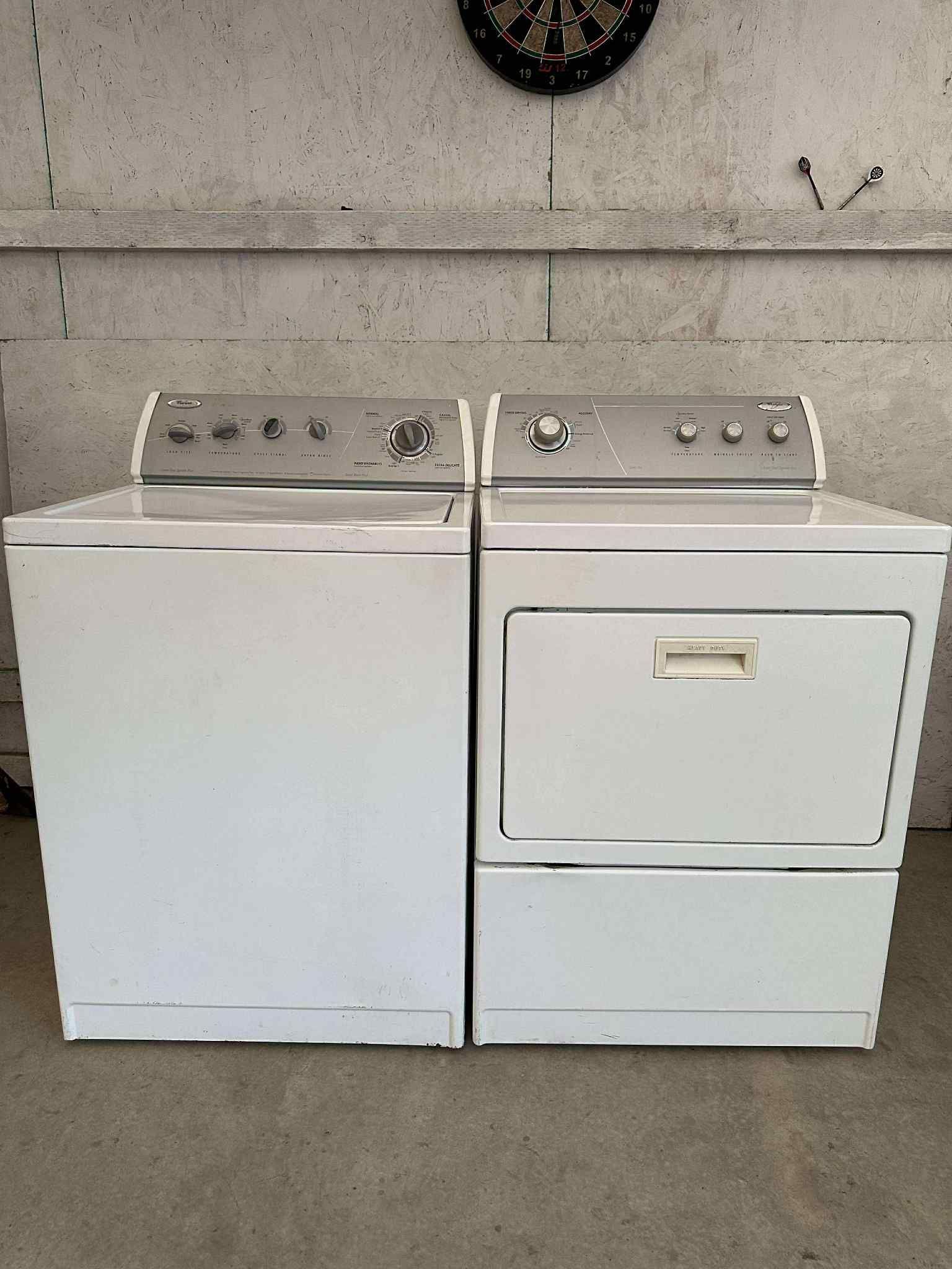 Whirlpool Washer And Gas Dryer