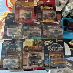 1:64 Diecast Cars JOHNNY LIGHTNING STREET FREAKS collection. 