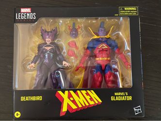X-Men Marvel Legends Gladiator & Deathbird Action Figure Two-Pack