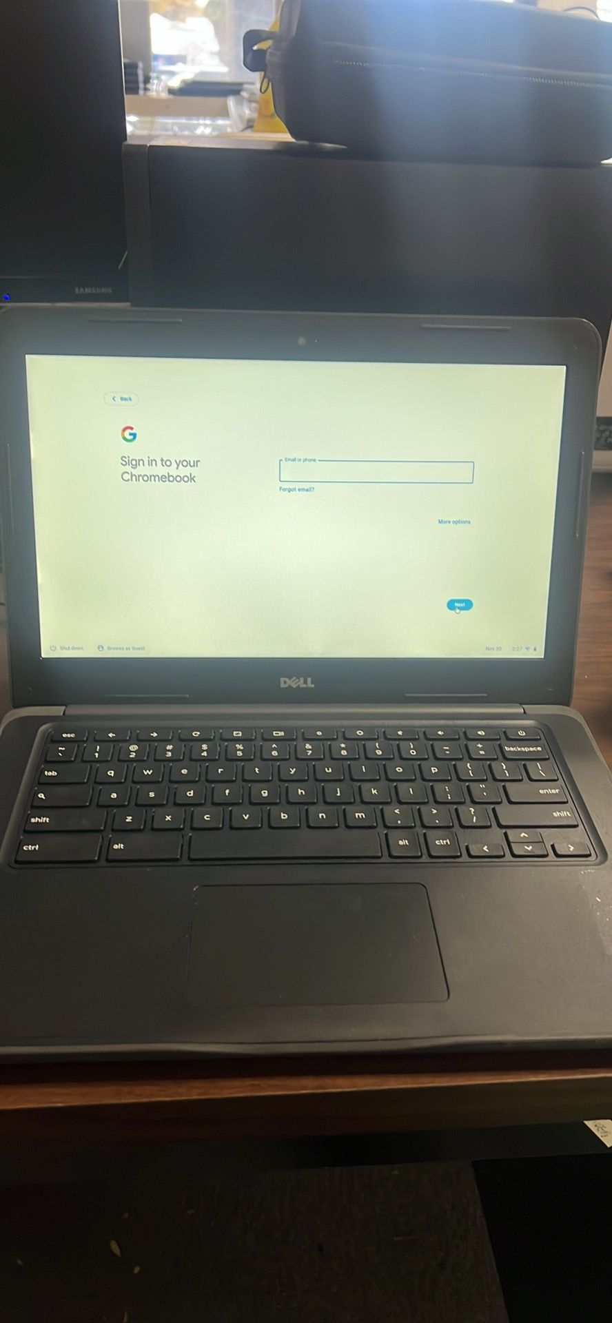 2 Dell Chromebook 13 3380
