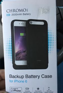 Backup battery case for iPhone 6 6s