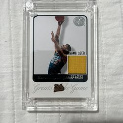 1986-87 Kareem Abdul-Jabbar LA Lakers Game-Used Warmup Jacket Swatch Jersey Fusion