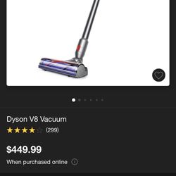 Brand New Sealed Portable Dyson vacuum