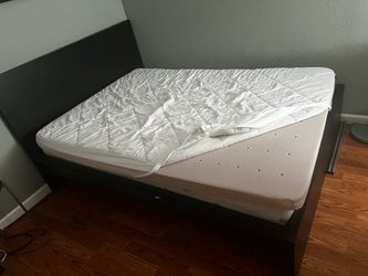 IKEA MALM bed frame, full size with Mattress