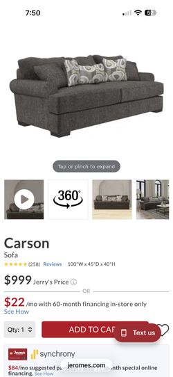 Sofa, Loveseat And Ottoman