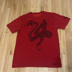Los Angeles Lakers Kobe Bryant Nike Dri-Fit Snake #24 Mamba Y2K Large