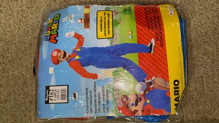 Super Mario Kids Costume Large (10-12)