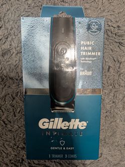 Gillette Intimate Pubic Hair Trimmer
-New