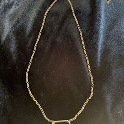 Gold-tone Chain Necklace