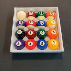 Dyna Sphere Bronze Pool Balls