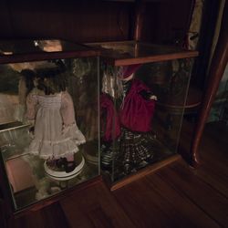 Doll and case for sale