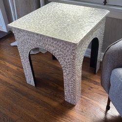 Mosaic Style End Table