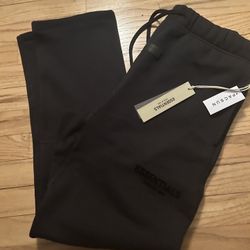 black essentials sweet pants