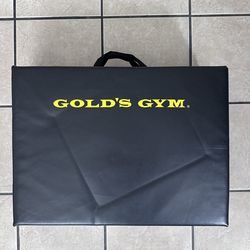 Vintage Gold’s Gym Foldable Exercise Mat 72x24x1 Very Good Condition Black