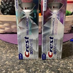 Crest 3D White Brilliance Toothpaste-2 Items!($17.94+ Value)