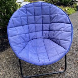 Round Saucer Fold Up Chair