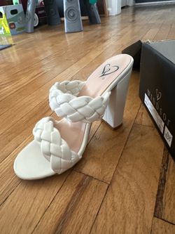 NEW White sandals