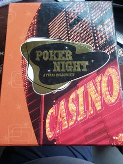 Poker night game