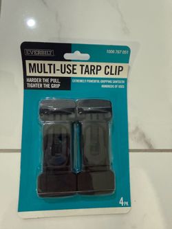 Multi-use tarp clip 12 pack