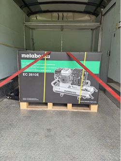 Metabo HPT 8.0-Gallon Portable Gas 145 PSI Horizontal Air Compressor $1399 plus tax at Lowe's  Willing to do free delivery shoot me offer    The EC261