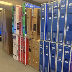 Tv 50-86 $55 Down On Finacing Free Delivery 6 Month Warranty.  $269-$1498