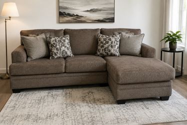 Sectional Sofa with  + Matching Loveseat