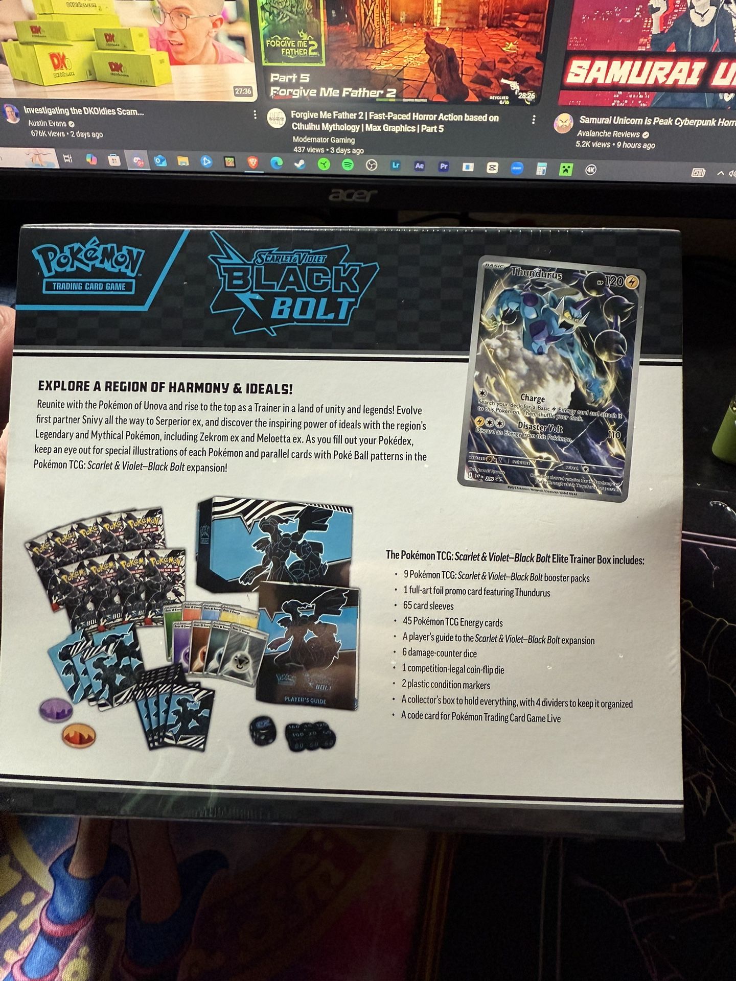 Black Bolt Elite Trainer Box (ETB)