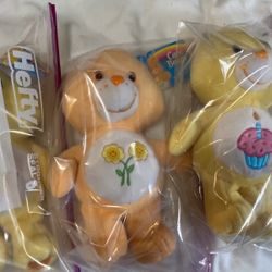 Lot Of 3 Care Bears Collectors Edition