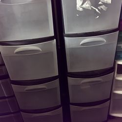 Two Drawer Plastic Storage