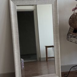 Silver Framed Mirror