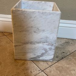 Marble(granite) Trash Can/bin
