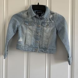 Blue spice Girls Jean jacket-Size 6