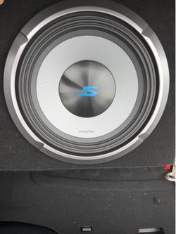 Alpine S2-W12D2 S Series 12 Subwoofer