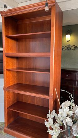 Gorgeous solid wood book shelf