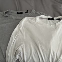 Theory Shirts Long Sleeve And Short Sleeve