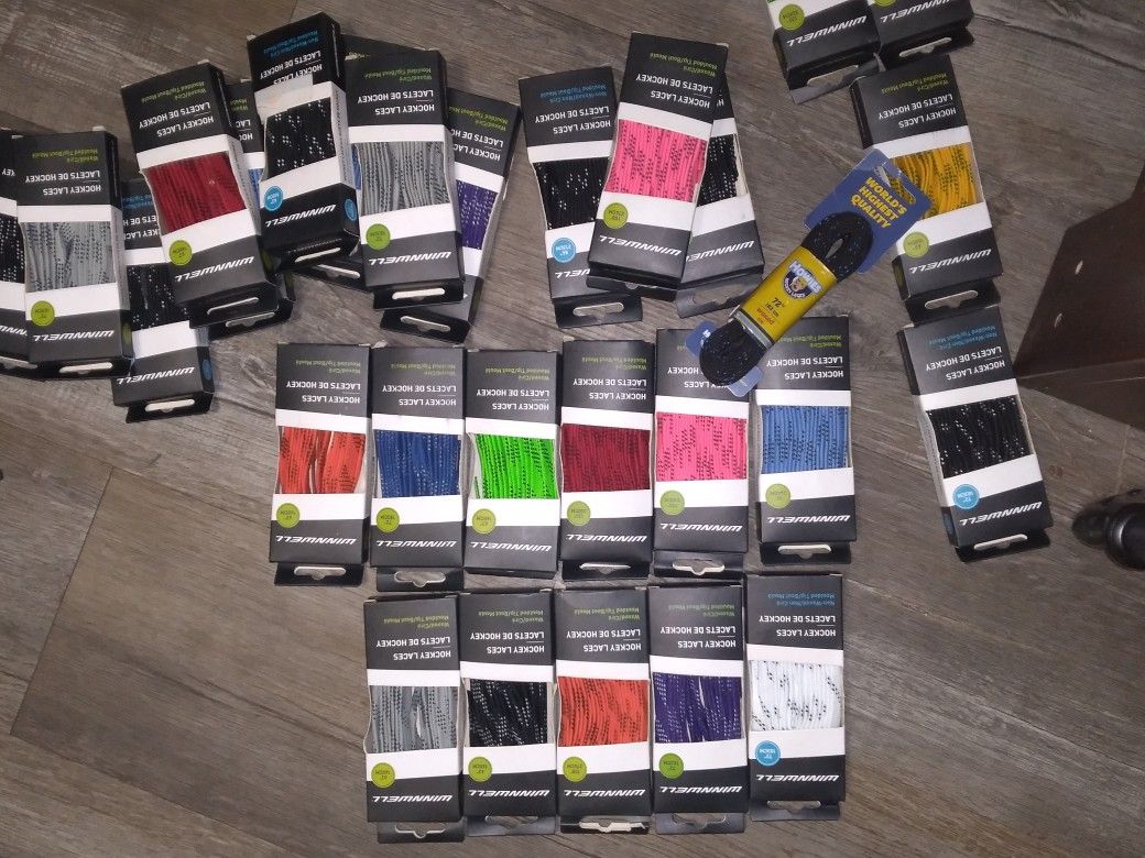 Hockey Laces (All Colors) X3 For $10/Cash