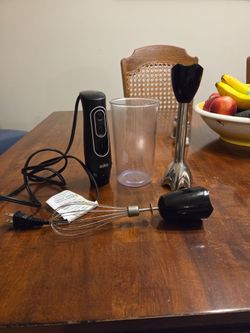 Braun MultiQuick 5 Immersion Hand Blender with Dual Speed + Turbo