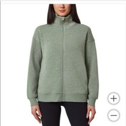 Mondetta Ladies Fleece Full Zip Jacket 