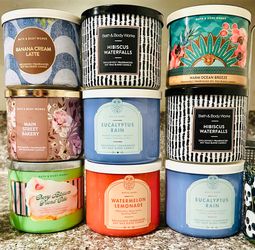 Updated 3 wick $10 bath & body works candles & Halloween candle sleeves 🎃