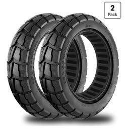 New GYL 10X2.75 Scooter Tires: 70/65-6.5 Solid Tire for Hiboy Max3 Titan Pro Evercross H5 Hover 1 Alpha Electric Scooter Replacement Wheels 10x2.70-6.