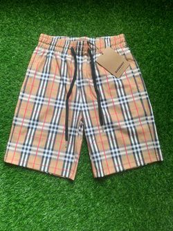 Burberry Plaid Shorts