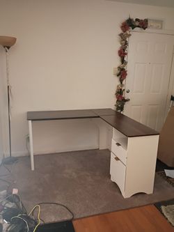 L shape desk