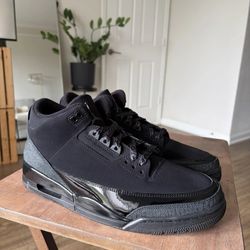 Air Jordan 3 BLACK CAT NEW 9.5 NO TRADES!!