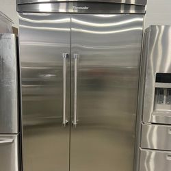 Thermador Side By Side Refrigerator Stainless 