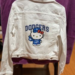 Dodger Hello Kitty Jean Jacket 