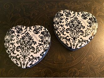 2 Brighton Jewelry Heart Tins