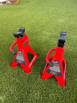 Craftsman 3-Ton Ratchet Jack Stands – Pair